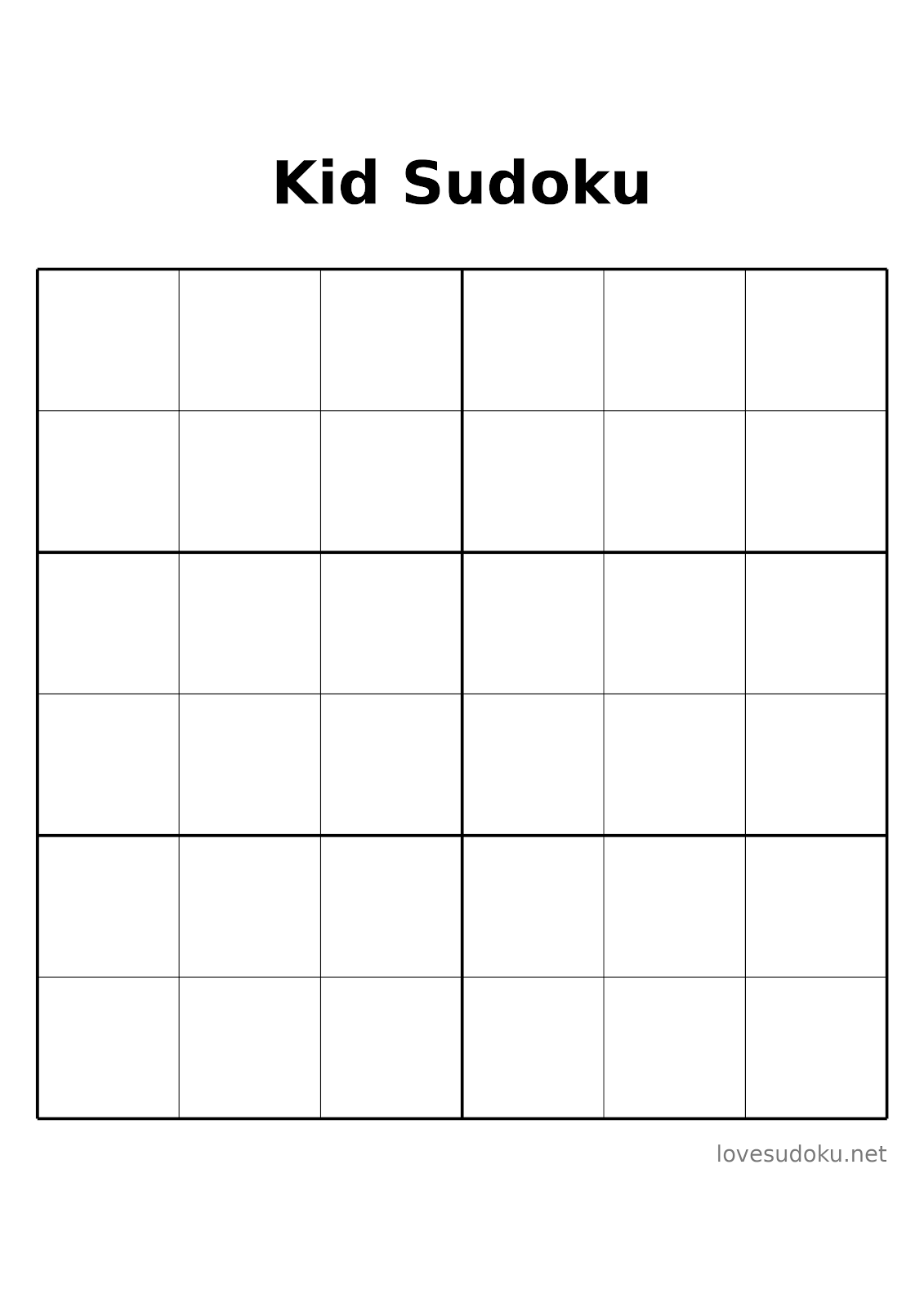free printable sudoku 6 per page